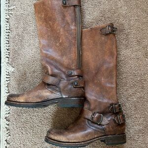 Tall Leather Frye Boots